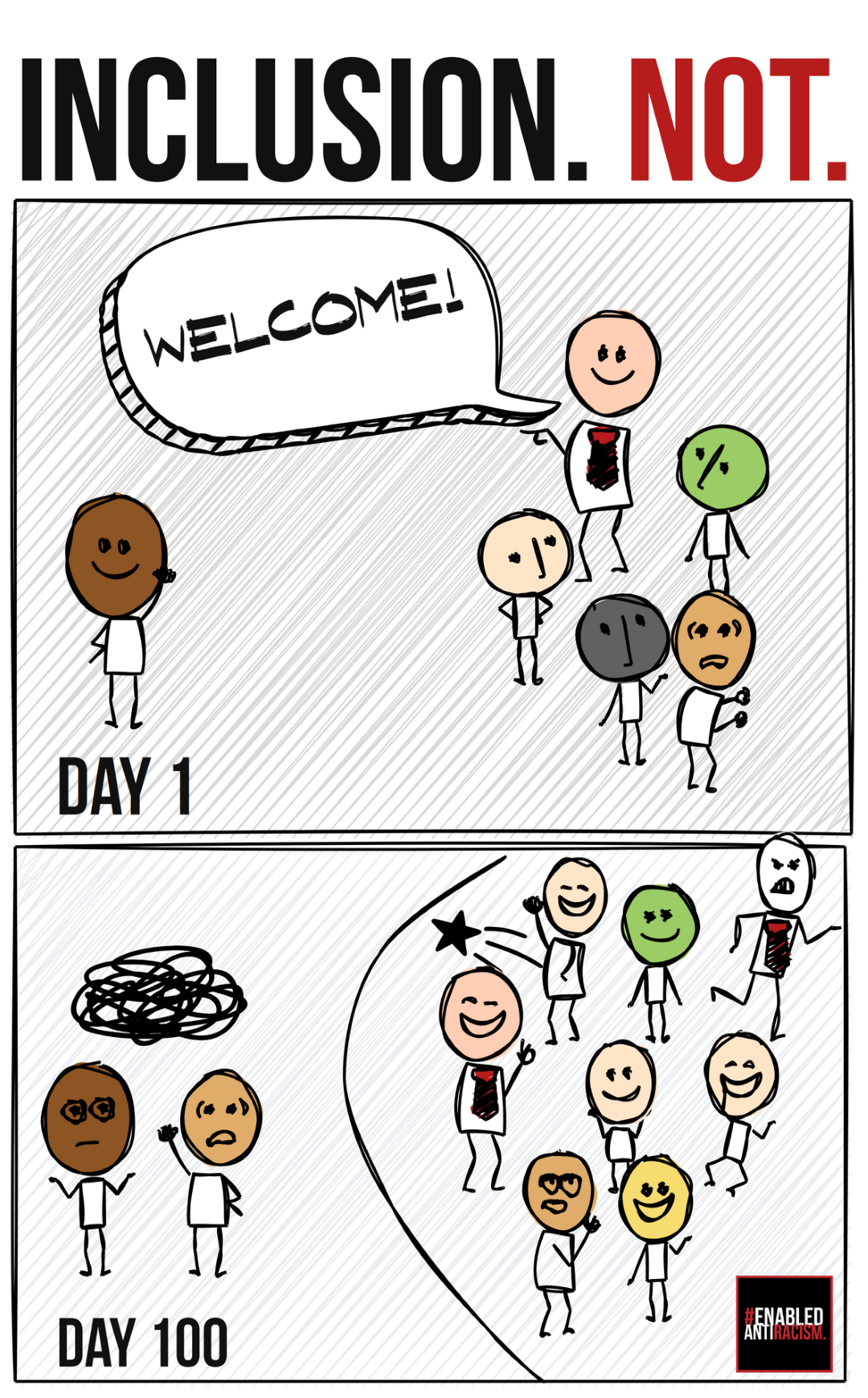 inclusion not - white background (Large)